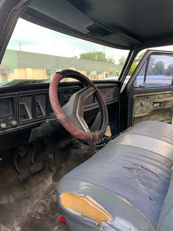 mud truck interior